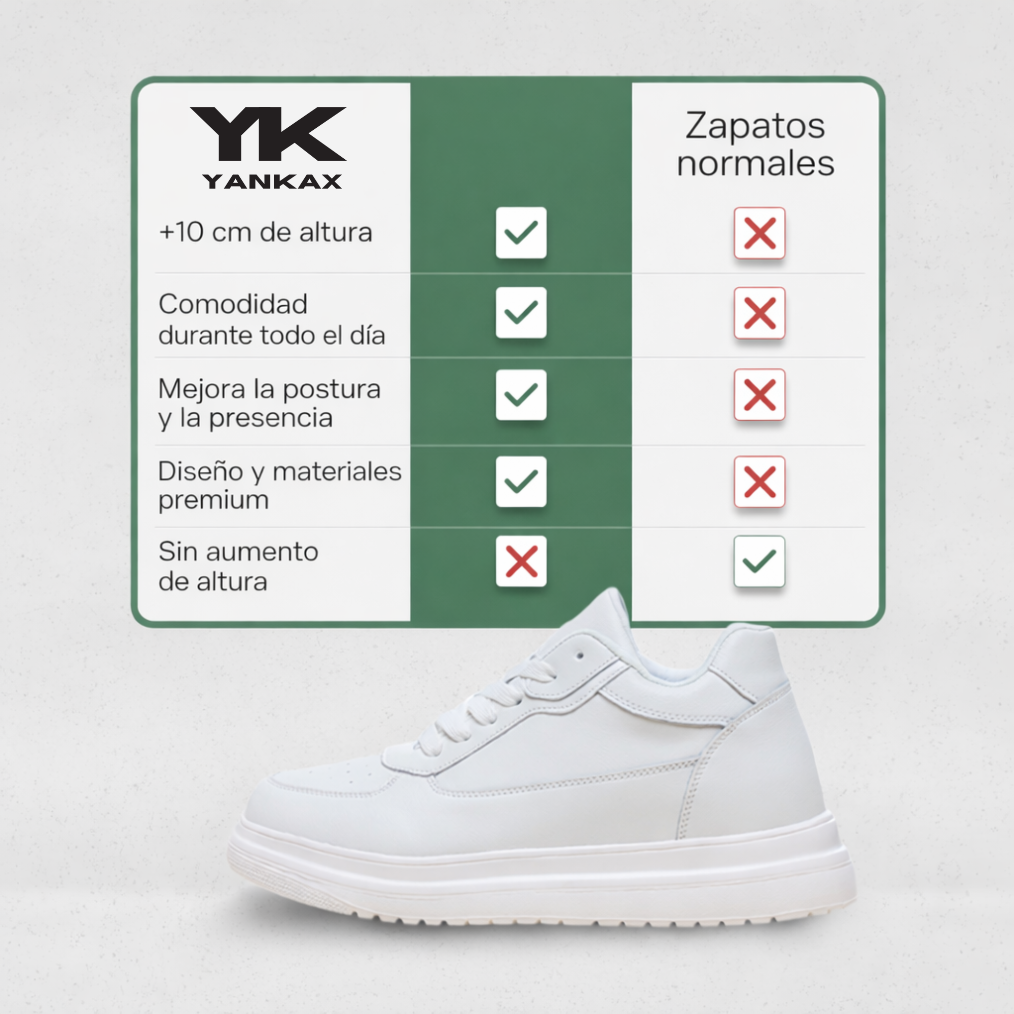 YANKAX BLANCAS INFORMALES